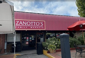 Walk to zanotto's family market